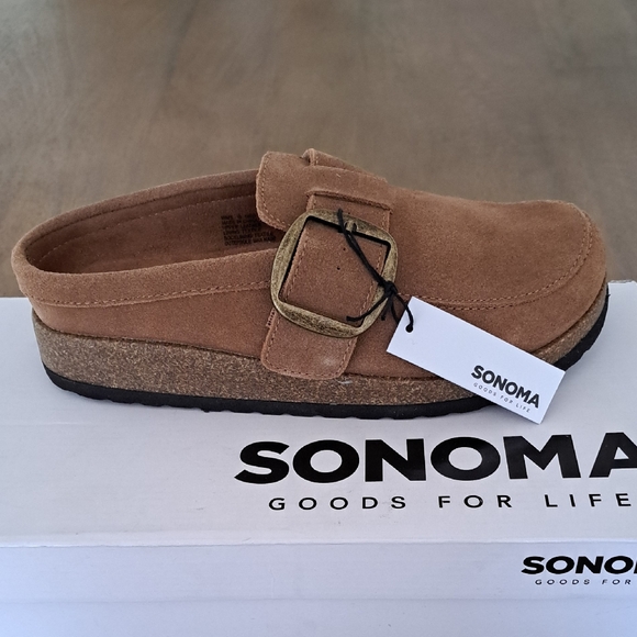 Sonoma Goods For Life® Nessha Women's Mule Clogs - Color: Chestnut - Size: 8 - Picture 1 of 9